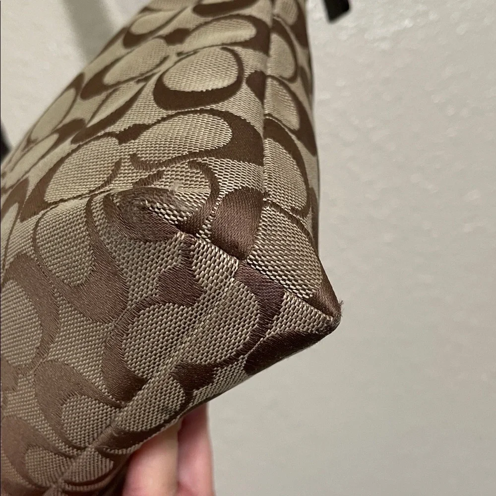 Coach Brown and Teal Crossbody Bag - Picture 8 of 12